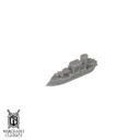 Warcradle Studio Dystopian Wars Protector Frigate