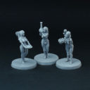 Brother Vinnis Miniatures Egyptian Service Girls (3 Pcs) 1