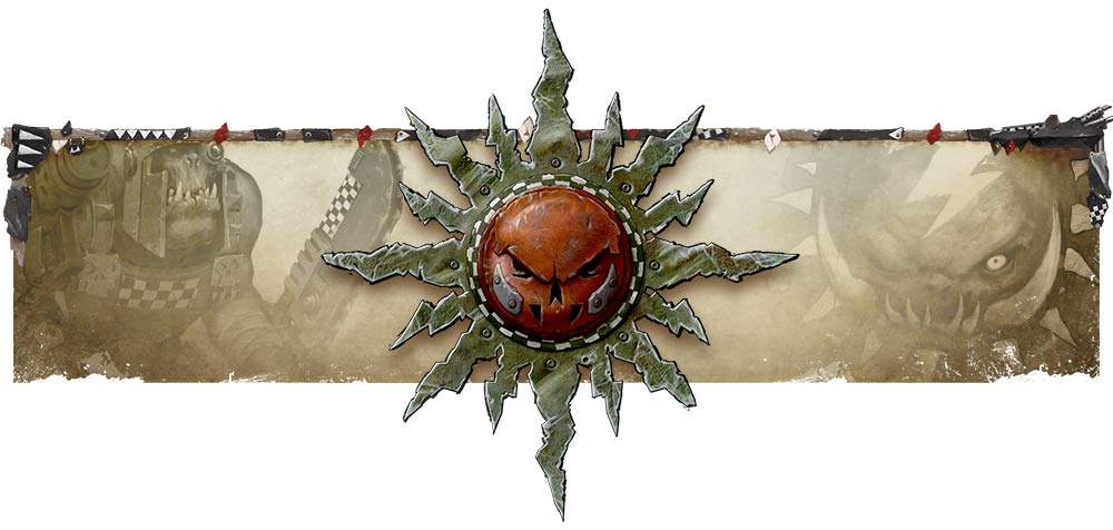 Ork Evil Sunz clan pin.