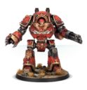 Forge World Warhammer 40.000 Blood Angels Legion Contemptor Dreadnought With Kheres Assault Cannon And Claw