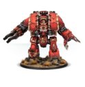 Forge World Warhammer 40.000 Blood Angels Leviathan Siege Dreadnought With Storm Cannon And Siege Claw