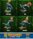 WM Warploque Croc Blockers Lizard Fantasy Football Miniatures 5