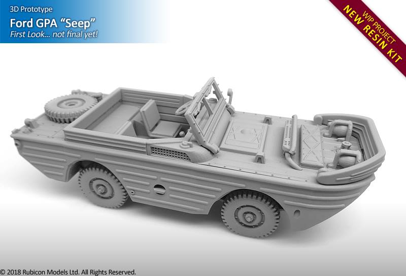 Rubicon Models Ford GPA „Seep“ Preview Brückenkopf