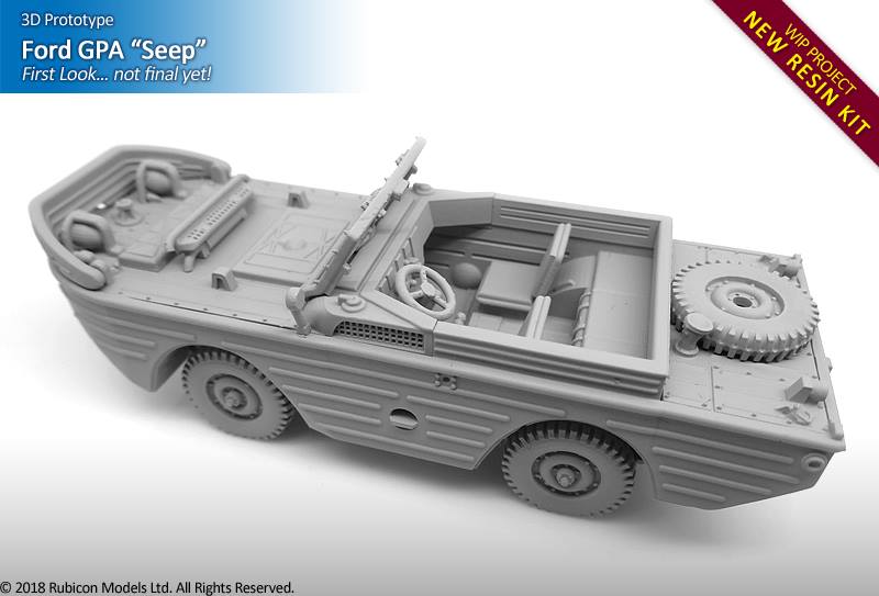 Rubicon Models Ford GPA „Seep“ Preview Brückenkopf