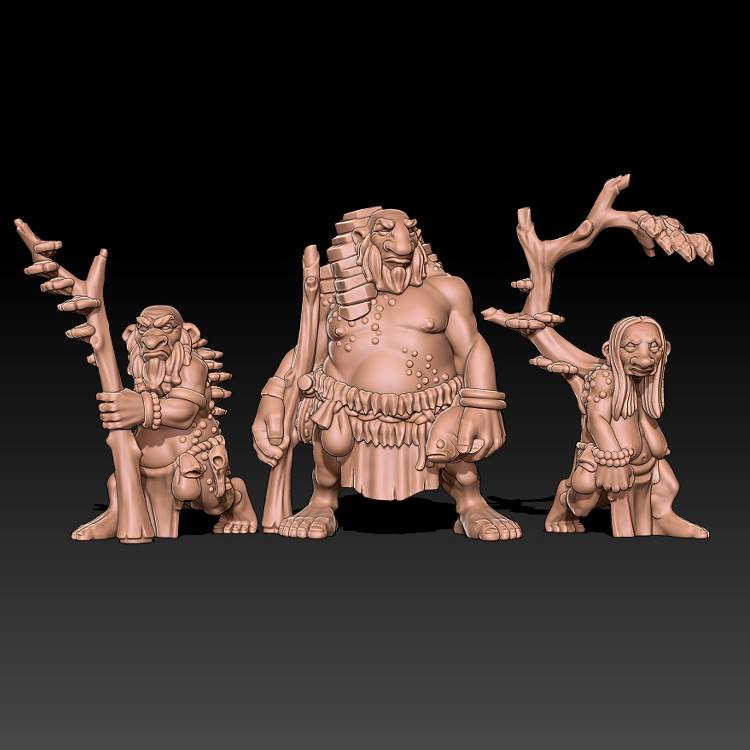 Statuesque Miniatures: Trow NSFW.