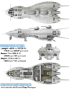 2nd Dynasty Starship III Fully 3D Printable 28mm Spaceships 10