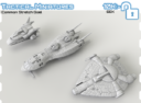 2nd Dynasty Starship III Fully 3D Printable 28mm Spaceships 16