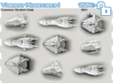 2nd Dynasty Starship III Fully 3D Printable 28mm Spaceships 29