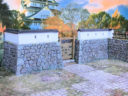 3d Alien Worlds Samurai Casrel Walls31A