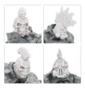 Forge World Necromunda Underhive Goliath Head Upgrade Set 1 2