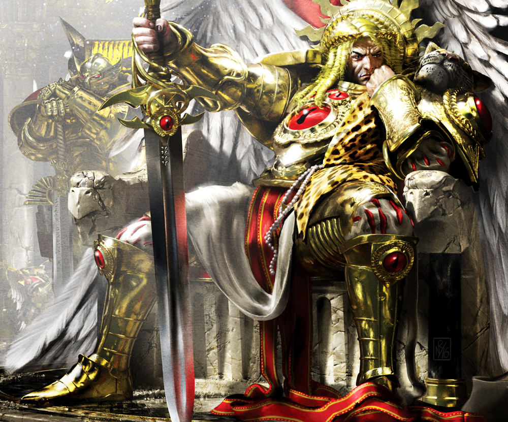 Sanguinius: The Model Revealed.