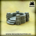 Mini Monsters Dwarf Command Post 01