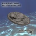 BrokenToad ATLANTIS 90MM OVAL GAMING BASES 4