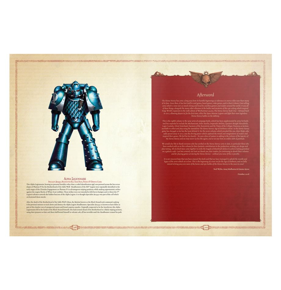 horus heresy order horus heresy order