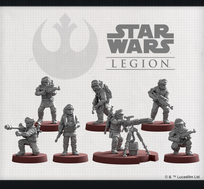 Star Wars Legion Rebellen Veteranen Bruckenkopf Online Com Das Tabletop Hobby Portal