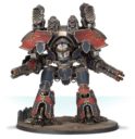 Forge World Adeptus Titanicus Adeptus Titanicus Warlord Battle Titan With Macro Gatling Blaster And Quake Cannon