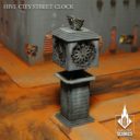 Kromlech Hive City Street Clock 07