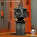 Kromlech Hive City Street Clock 09