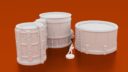 Corvus Games Terrain 3D Printable Chemical Storage Vats And Tanks For 28mm Wargames Like Warhammer 40K Kill Team Infinity Necromunda Fallout And Star Wars Legion X1400