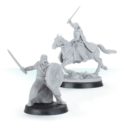 Forge World Middleearth Strategy Game Déorwine, Chief Of The King's Knights, Foot And Mounted 4