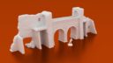 Corvus Games Terrain 3D Printable Pilgim City Ruined Walls Archway For Jedha Rogue One For Star Wars Legion Tabletop Wargame X1400