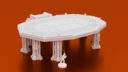 Corvus Games Terrain 3D Printable Openlock Sci Fi Landing Pad For Star Wars Legion Warhammer 40k And Infinity X1400