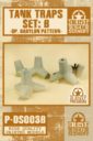 DUST Studio DUST 1947 TANK TRAPS SET B BABYLON PATTERN 1