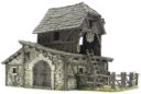 TW Abletop World's Altburg Stable 32mm Resin Cast Terrain 9