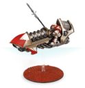 Forge World White Scars Legion Golden Keshig Jetbike 1