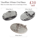 TW Titan Wars Resin Bases 9