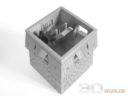 3D Aliens Worlds Samurai Castle Corner Tower4