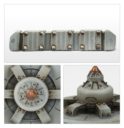 Forge World Adeptus Titanicus Turbine, Crate And Barricades 2