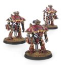 Games Workshop Adeptus Titanicus Adeptus Titanicus Questoris Knights Mit Donnerschlag Fäusten Und Raketenmagazinen 1