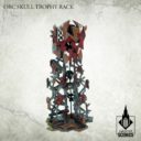 Tabletop Scenics Orc Skull Trophy Rack 2