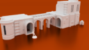 Corvus Games Terrain 3D Printable Star Wars Legion Desert Compound2 X1400