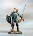 KITSUNE WARRIOR WITH SWORD AND SHIELD 1