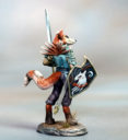 KITSUNE WARRIOR WITH SWORD AND SHIELD 2