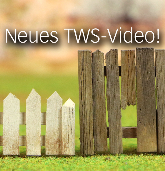 Tabletop Alle Latten am Zaun das