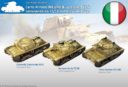 Rubicon Models Italian Tanks Plastic Test Shots 1