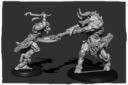 BW Beestwars Minotaur Vs Gnoll Kickstarter 1