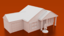 Corvus Games Terrain 3D Printable Suburban House For Urban Games Like Fallout The Walking Dead This Is Not A Test Marvel Crisis Protocol Last Days X1400