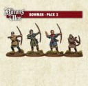 Footsore Miniatures Barons' War Medieval Miniature Rangebowmen 2