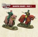 Footsore Miniatures Barons' War Medieval Miniature Rangemounted Knights 1