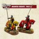 Footsore Miniatures Barons' War Medieval Miniature Rangemounted Knights 3