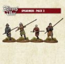 Footsore Miniatures Barons' War Medieval Miniature Rangespearmen 2