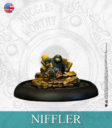 KM Harry Potter Miniature Game Newton Scamander & Niffler English 3