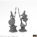 Reaper Miniatures Amazon And Spartan Living Statues