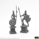 Reaper Miniatures Amazon And Spartan Living Statues (Stone)