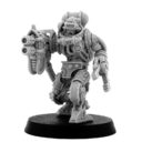 WE Wargame Exclusive MECHANIC ADEPT BATTLE SERVITORS WITH MELTING GUN 012