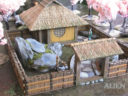 3DAlienWorlds Samurai Teahouse Set 2
